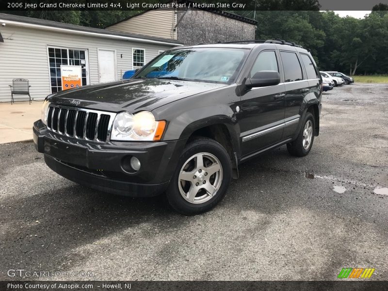 Light Graystone Pearl / Medium Slate Gray 2006 Jeep Grand Cherokee Limited 4x4