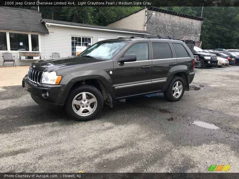 Light Graystone Pearl / Medium Slate Gray 2006 Jeep Grand Cherokee Limited 4x4