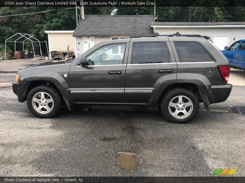 Light Graystone Pearl / Medium Slate Gray 2006 Jeep Grand Cherokee Limited 4x4