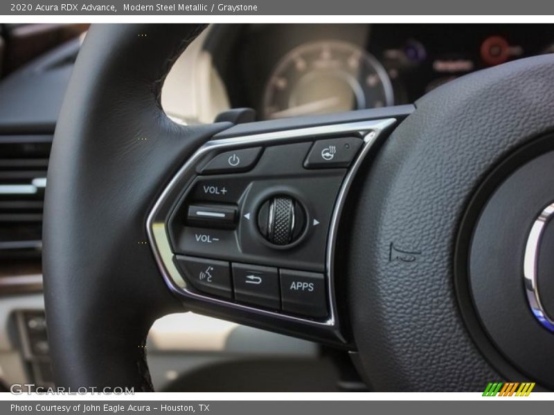 Modern Steel Metallic / Graystone 2020 Acura RDX Advance