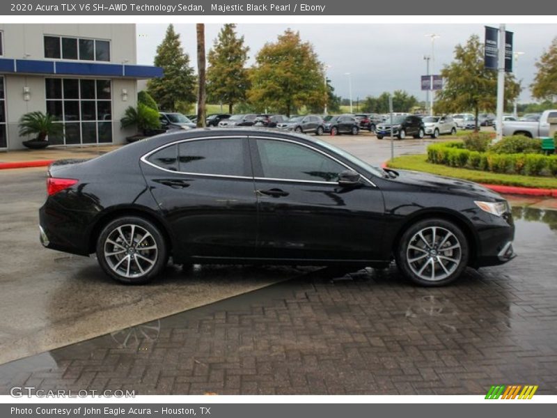 Majestic Black Pearl / Ebony 2020 Acura TLX V6 SH-AWD Technology Sedan