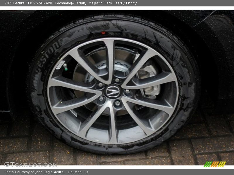 Majestic Black Pearl / Ebony 2020 Acura TLX V6 SH-AWD Technology Sedan