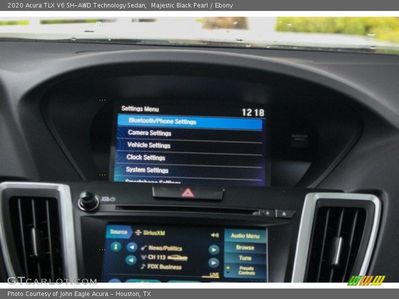 Majestic Black Pearl / Ebony 2020 Acura TLX V6 SH-AWD Technology Sedan
