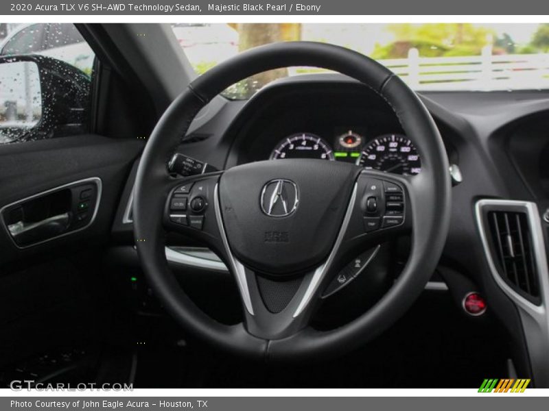 Majestic Black Pearl / Ebony 2020 Acura TLX V6 SH-AWD Technology Sedan