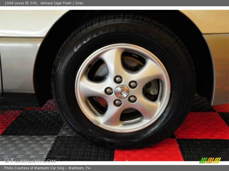 Antique Sage Pearl / Grey 1999 Lexus ES 300