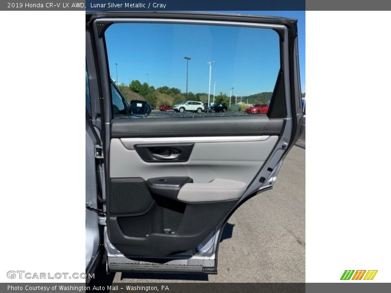 Lunar Silver Metallic / Gray 2019 Honda CR-V LX AWD