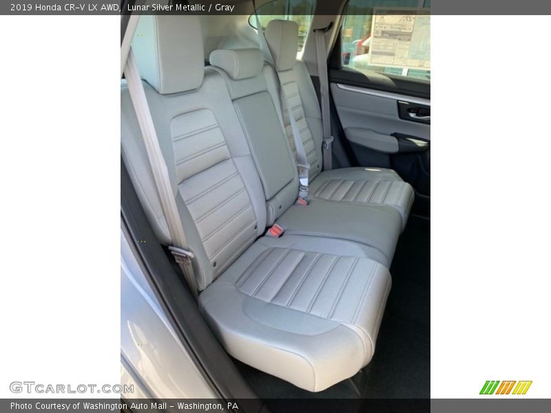 Lunar Silver Metallic / Gray 2019 Honda CR-V LX AWD