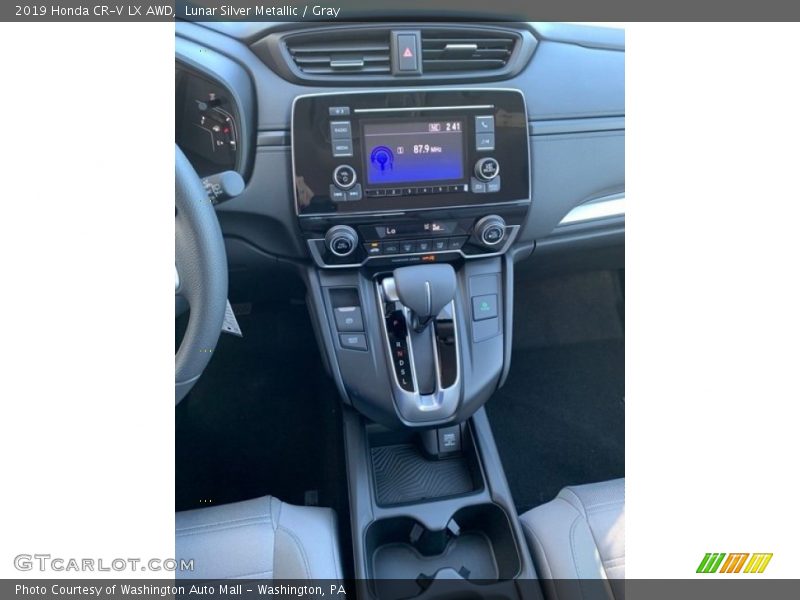 Lunar Silver Metallic / Gray 2019 Honda CR-V LX AWD