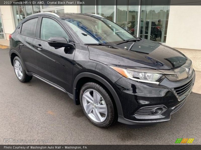 Crystal Black Pearl / Black 2019 Honda HR-V EX AWD