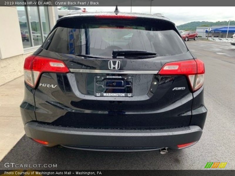 Crystal Black Pearl / Black 2019 Honda HR-V EX AWD