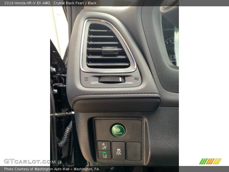 Crystal Black Pearl / Black 2019 Honda HR-V EX AWD