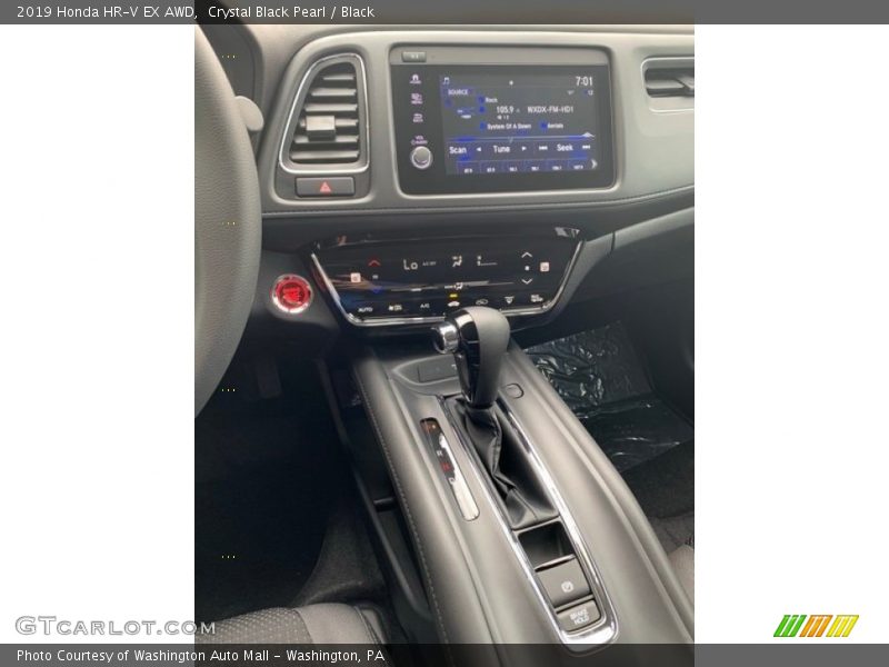 Crystal Black Pearl / Black 2019 Honda HR-V EX AWD