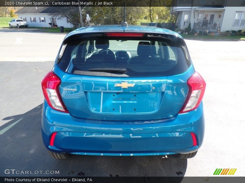 Caribbean Blue Metallic / Jet Black 2020 Chevrolet Spark LS