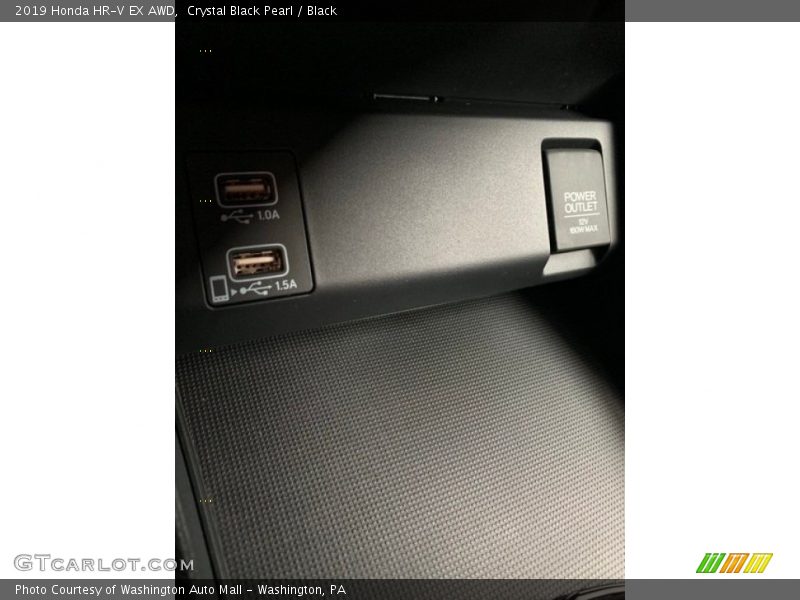Crystal Black Pearl / Black 2019 Honda HR-V EX AWD