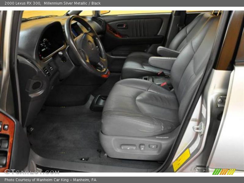 Millennium Silver Metallic / Black 2000 Lexus RX 300