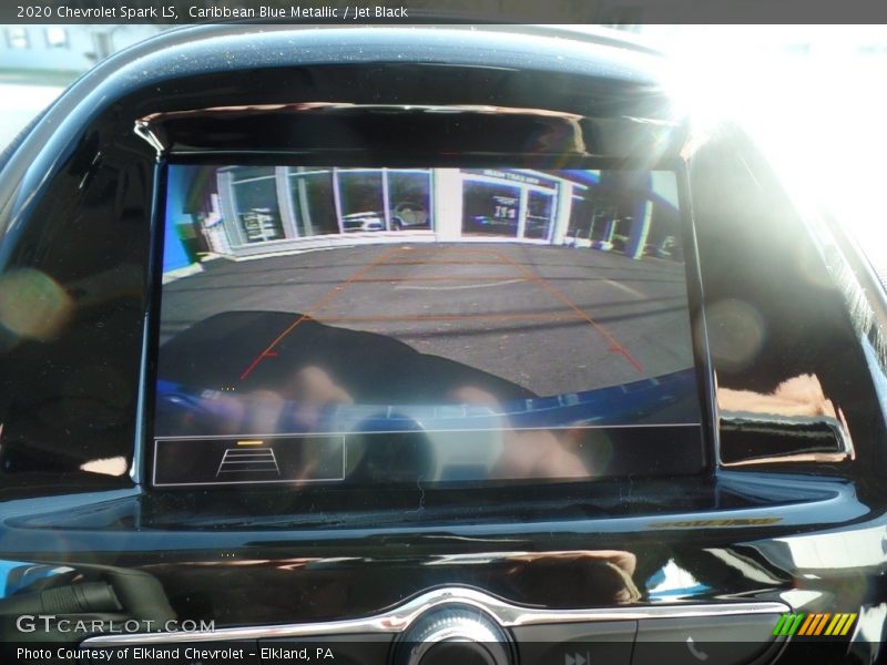 Caribbean Blue Metallic / Jet Black 2020 Chevrolet Spark LS