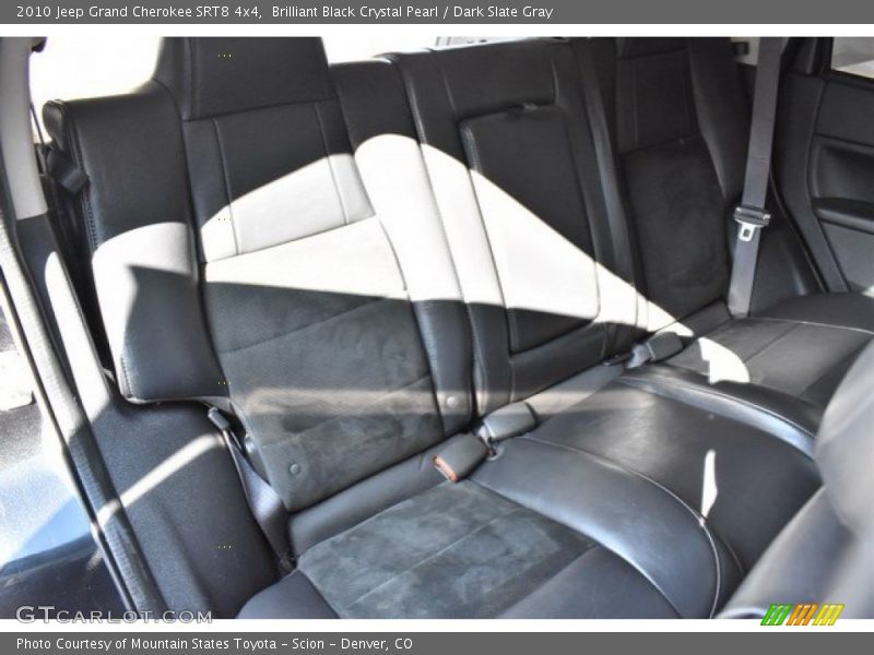 Brilliant Black Crystal Pearl / Dark Slate Gray 2010 Jeep Grand Cherokee SRT8 4x4