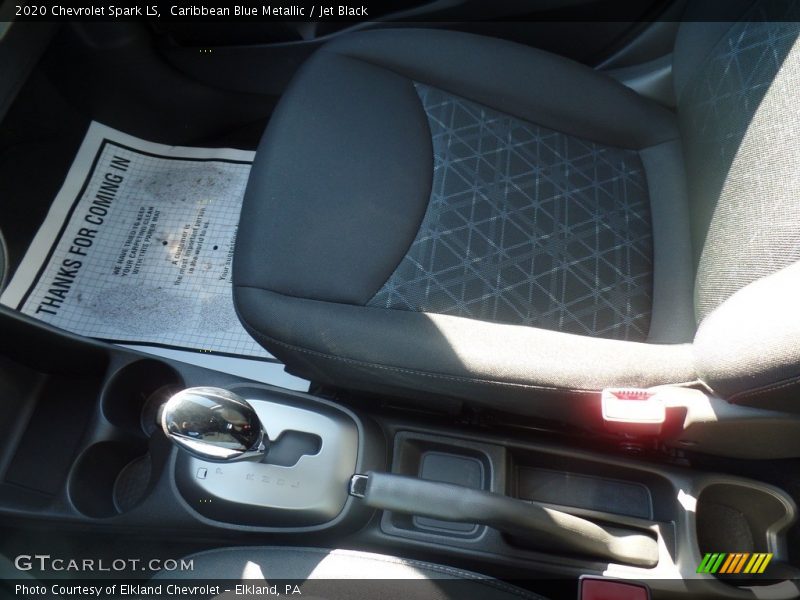 Caribbean Blue Metallic / Jet Black 2020 Chevrolet Spark LS