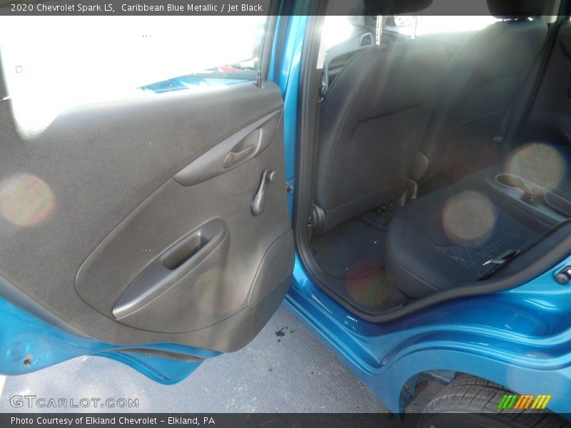 Caribbean Blue Metallic / Jet Black 2020 Chevrolet Spark LS