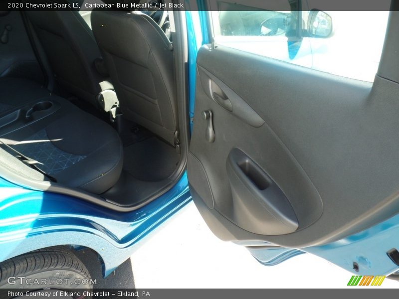 Caribbean Blue Metallic / Jet Black 2020 Chevrolet Spark LS