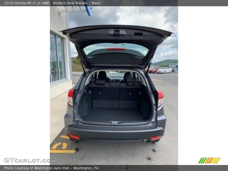 Modern Steel Metallic / Black 2019 Honda HR-V LX AWD