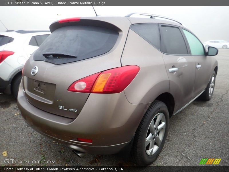 Tinted Bronze Metallic / Beige 2010 Nissan Murano SL AWD