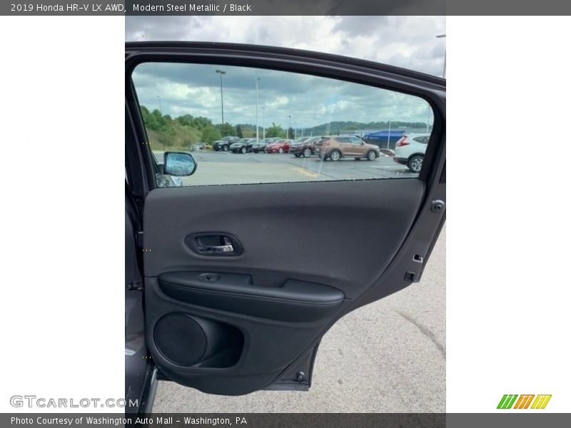 Modern Steel Metallic / Black 2019 Honda HR-V LX AWD