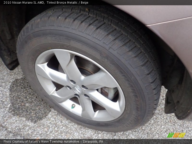 Tinted Bronze Metallic / Beige 2010 Nissan Murano SL AWD