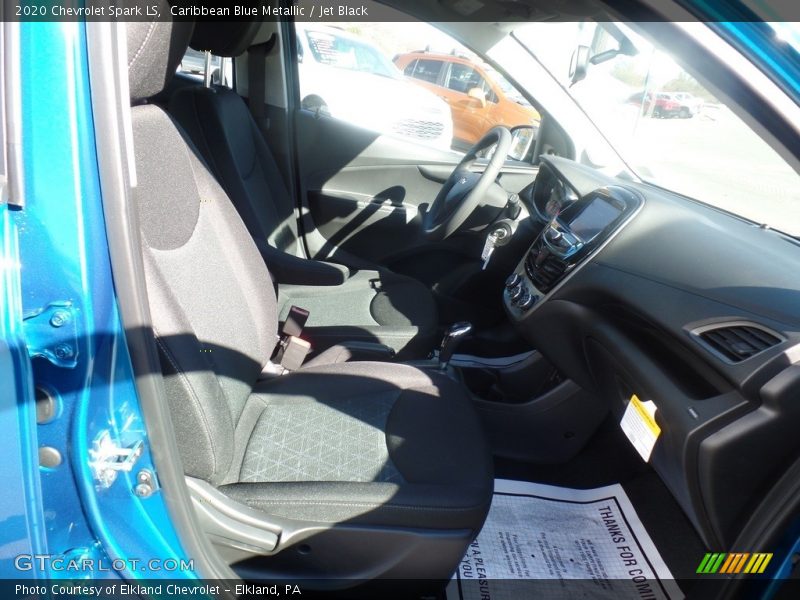 Caribbean Blue Metallic / Jet Black 2020 Chevrolet Spark LS