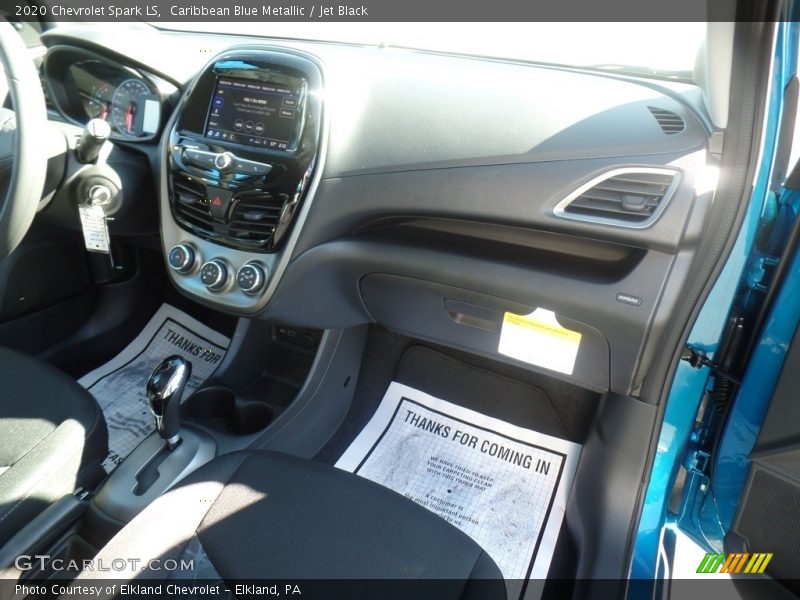 Caribbean Blue Metallic / Jet Black 2020 Chevrolet Spark LS