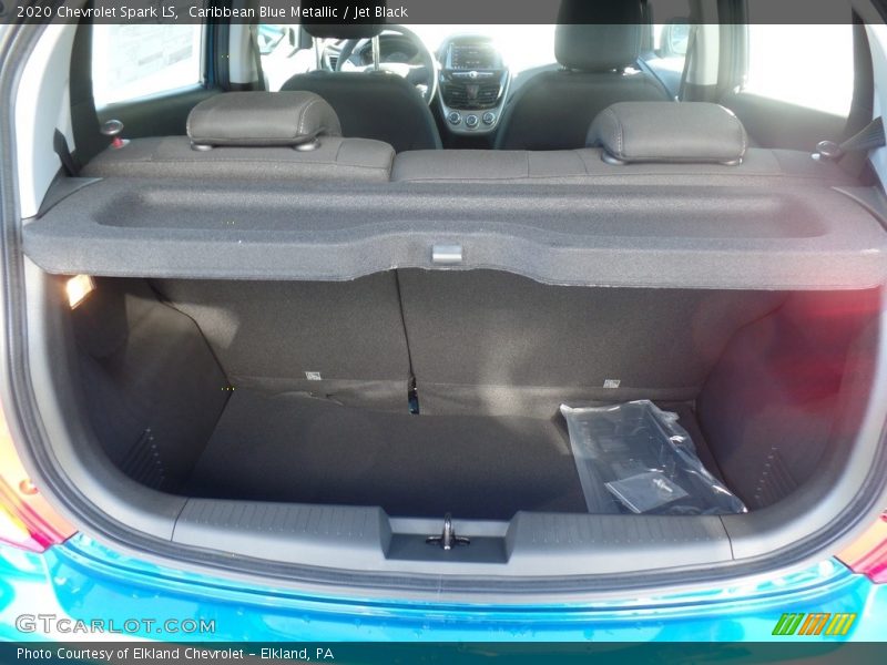 Caribbean Blue Metallic / Jet Black 2020 Chevrolet Spark LS
