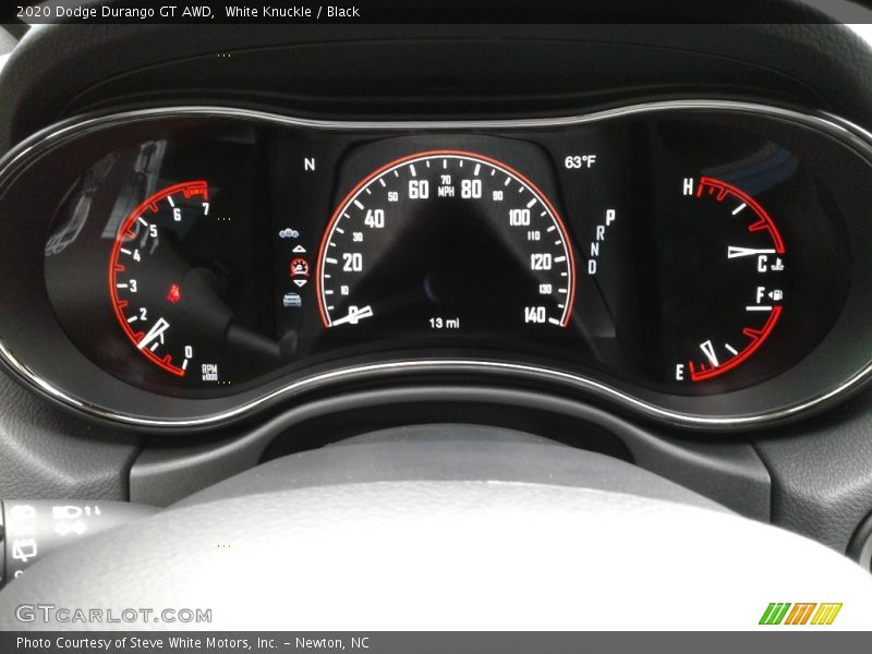 White Knuckle / Black 2020 Dodge Durango GT AWD