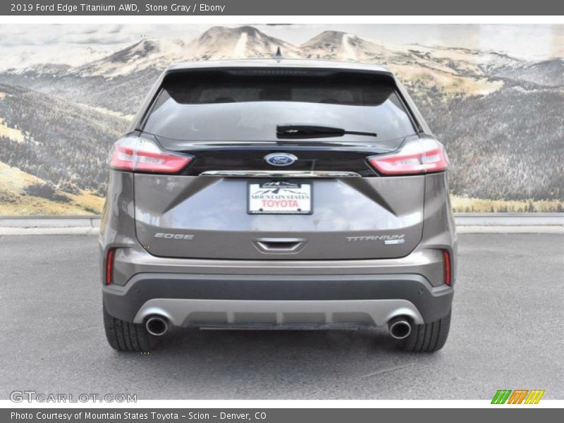 Stone Gray / Ebony 2019 Ford Edge Titanium AWD