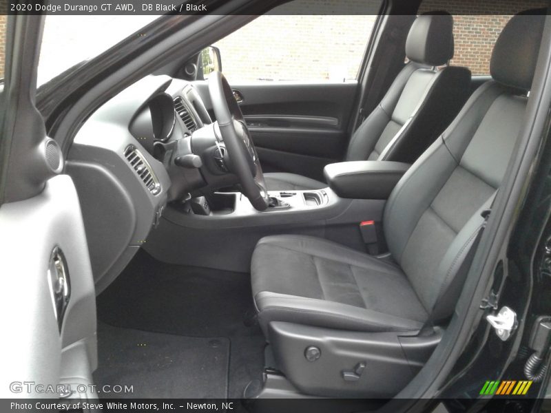 Front Seat of 2020 Durango GT AWD