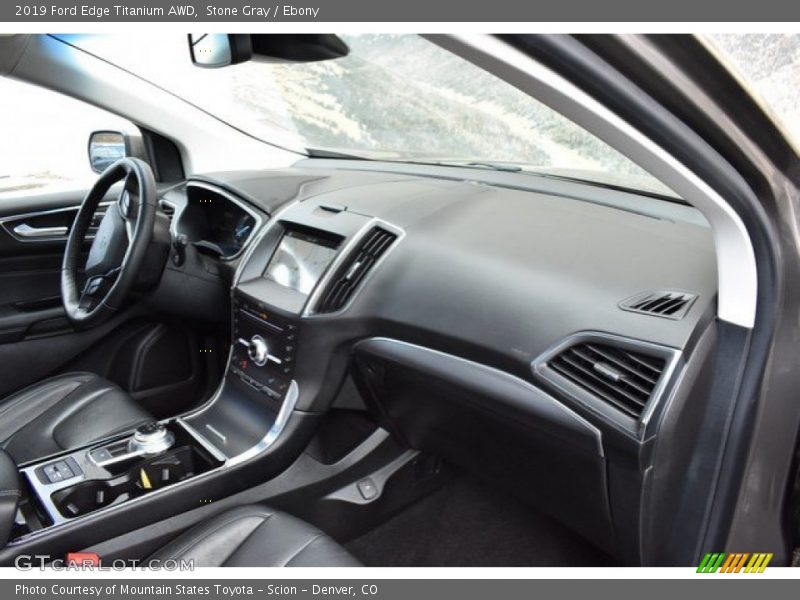 Stone Gray / Ebony 2019 Ford Edge Titanium AWD