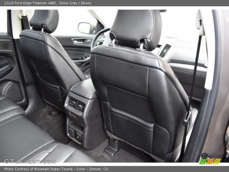 Stone Gray / Ebony 2019 Ford Edge Titanium AWD