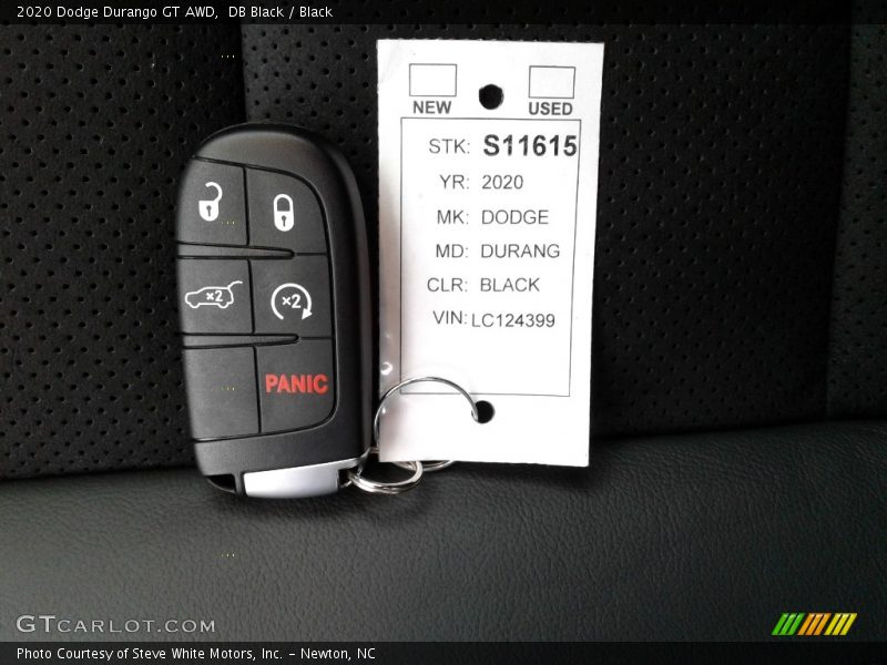 Keys of 2020 Durango GT AWD