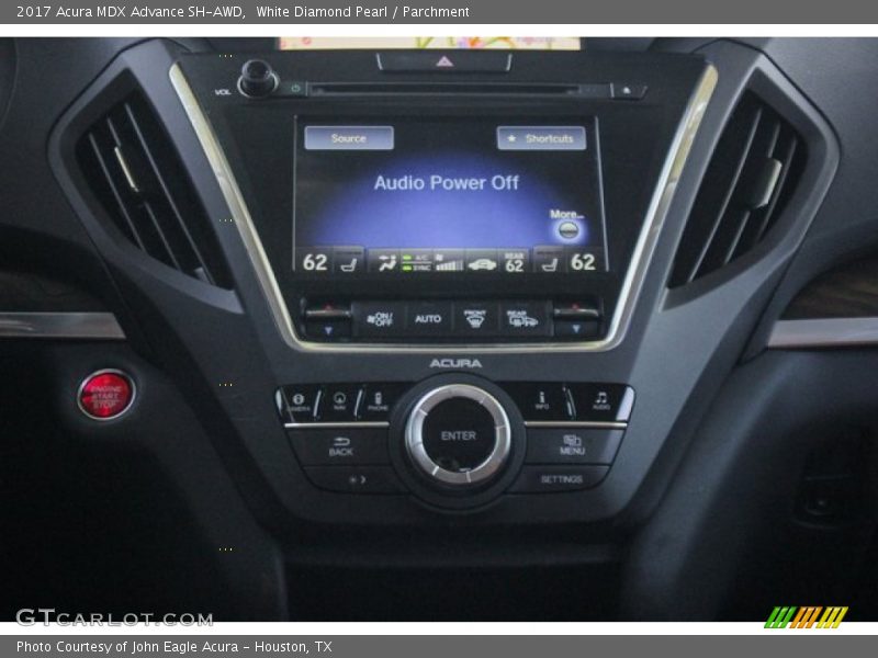 White Diamond Pearl / Parchment 2017 Acura MDX Advance SH-AWD