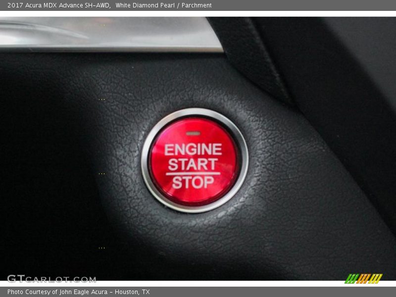 White Diamond Pearl / Parchment 2017 Acura MDX Advance SH-AWD