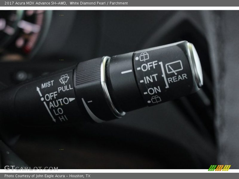 White Diamond Pearl / Parchment 2017 Acura MDX Advance SH-AWD