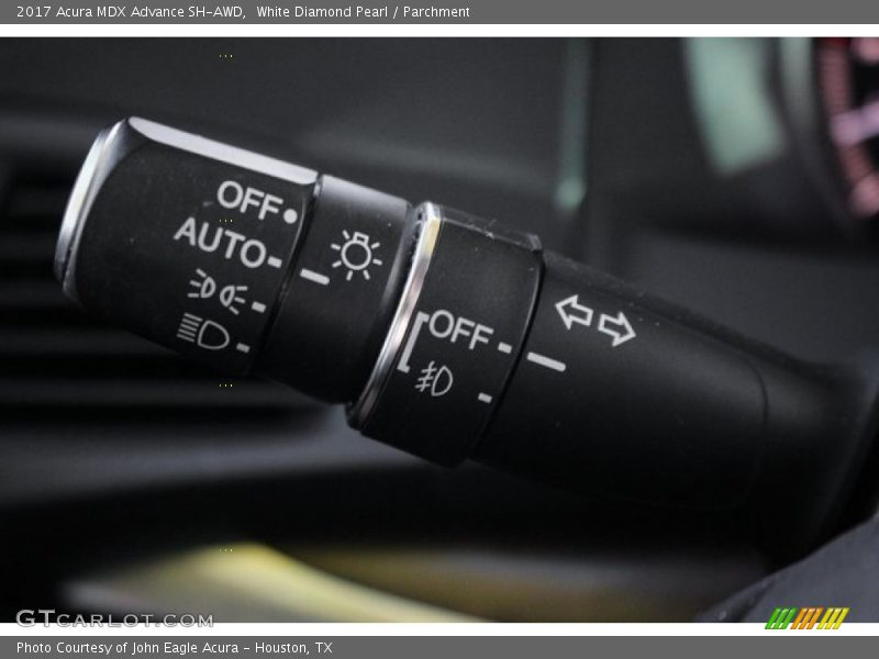 White Diamond Pearl / Parchment 2017 Acura MDX Advance SH-AWD
