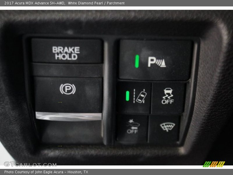 White Diamond Pearl / Parchment 2017 Acura MDX Advance SH-AWD