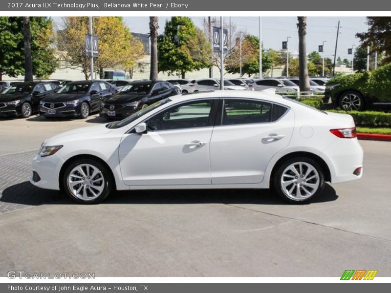Bellanova White Pearl / Ebony 2017 Acura ILX Technology Plus