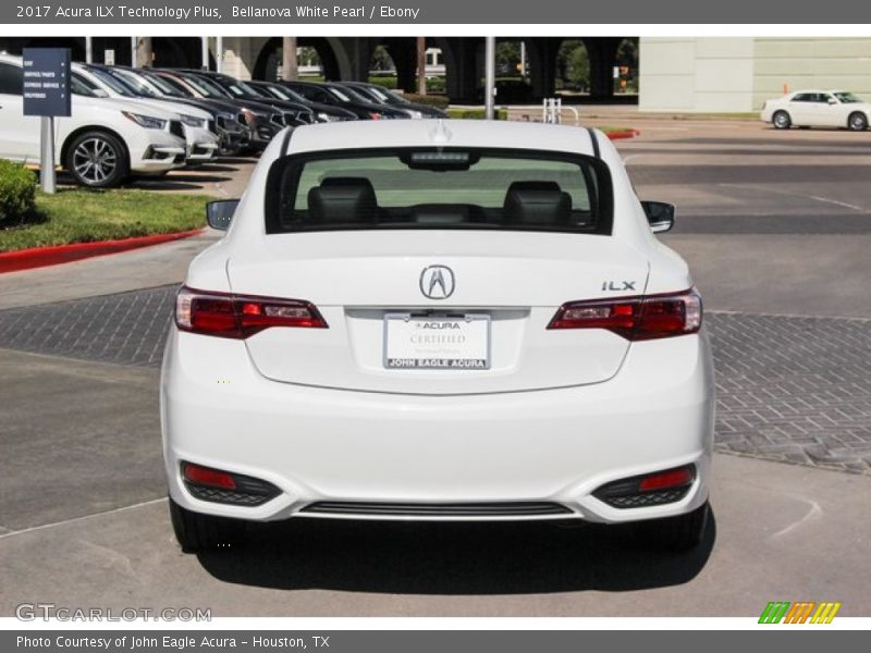 Bellanova White Pearl / Ebony 2017 Acura ILX Technology Plus