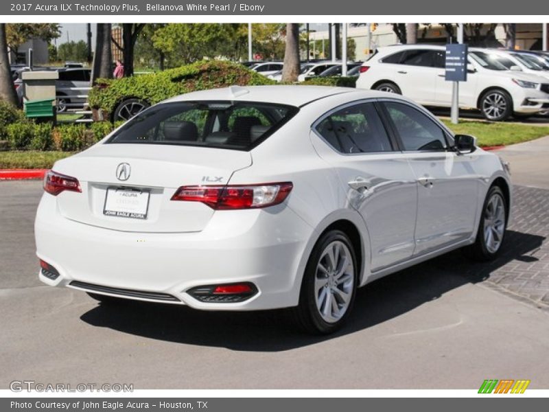 Bellanova White Pearl / Ebony 2017 Acura ILX Technology Plus