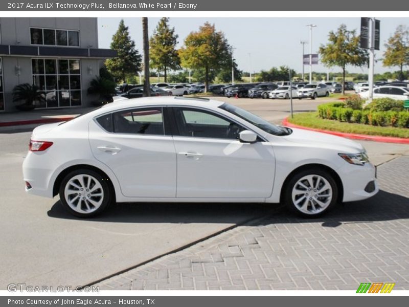 Bellanova White Pearl / Ebony 2017 Acura ILX Technology Plus