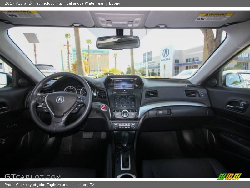 Bellanova White Pearl / Ebony 2017 Acura ILX Technology Plus