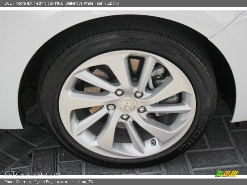 Bellanova White Pearl / Ebony 2017 Acura ILX Technology Plus