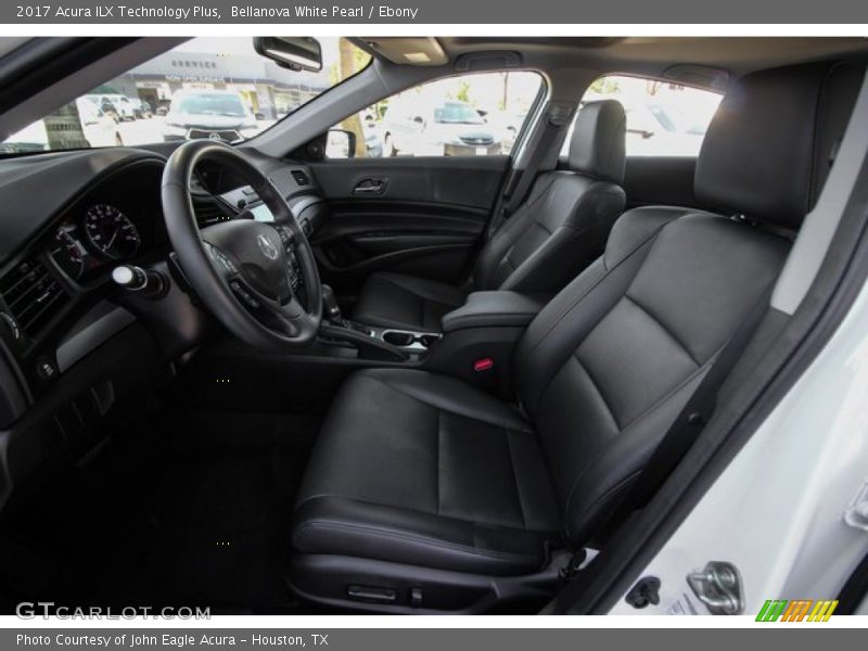 Bellanova White Pearl / Ebony 2017 Acura ILX Technology Plus