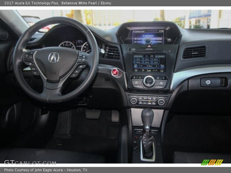 Bellanova White Pearl / Ebony 2017 Acura ILX Technology Plus